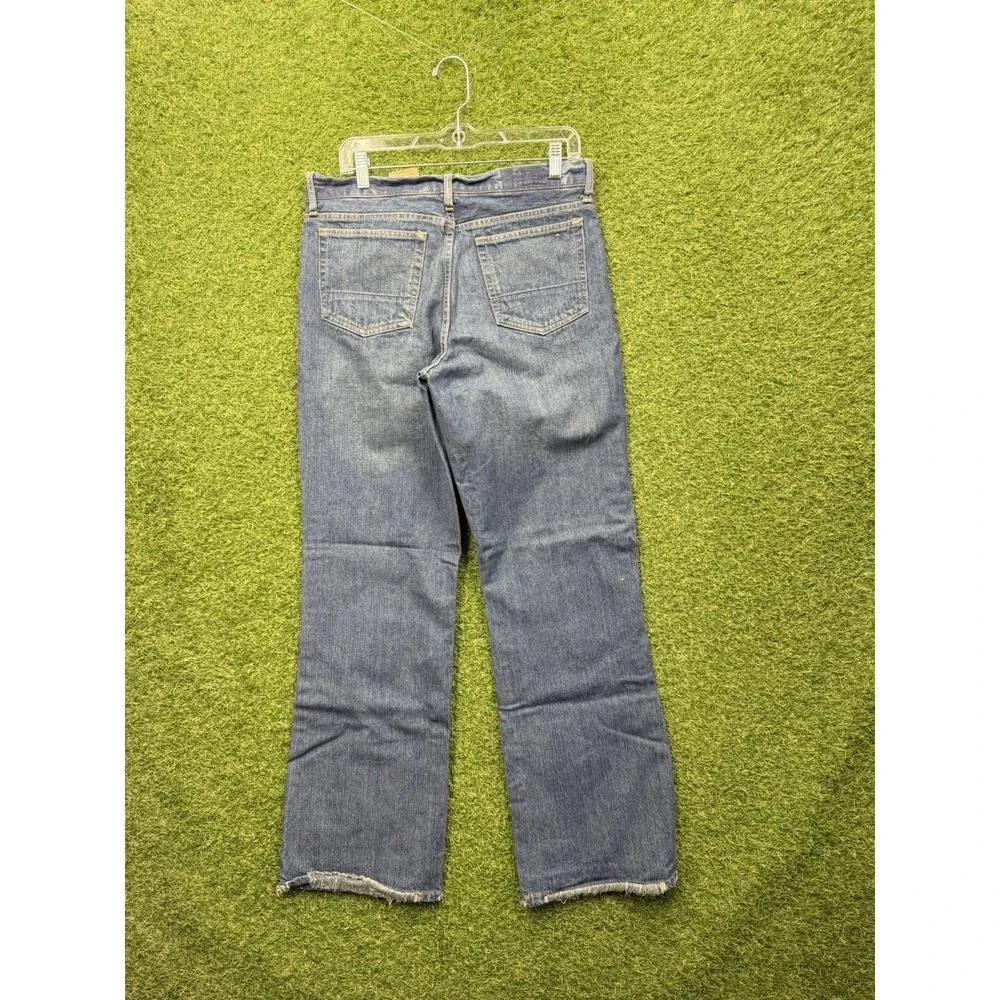 Abercrombie & Fitch Jeans Mens 32x32 Button Fly Dark Vintage Wash 1892 Tkcm31